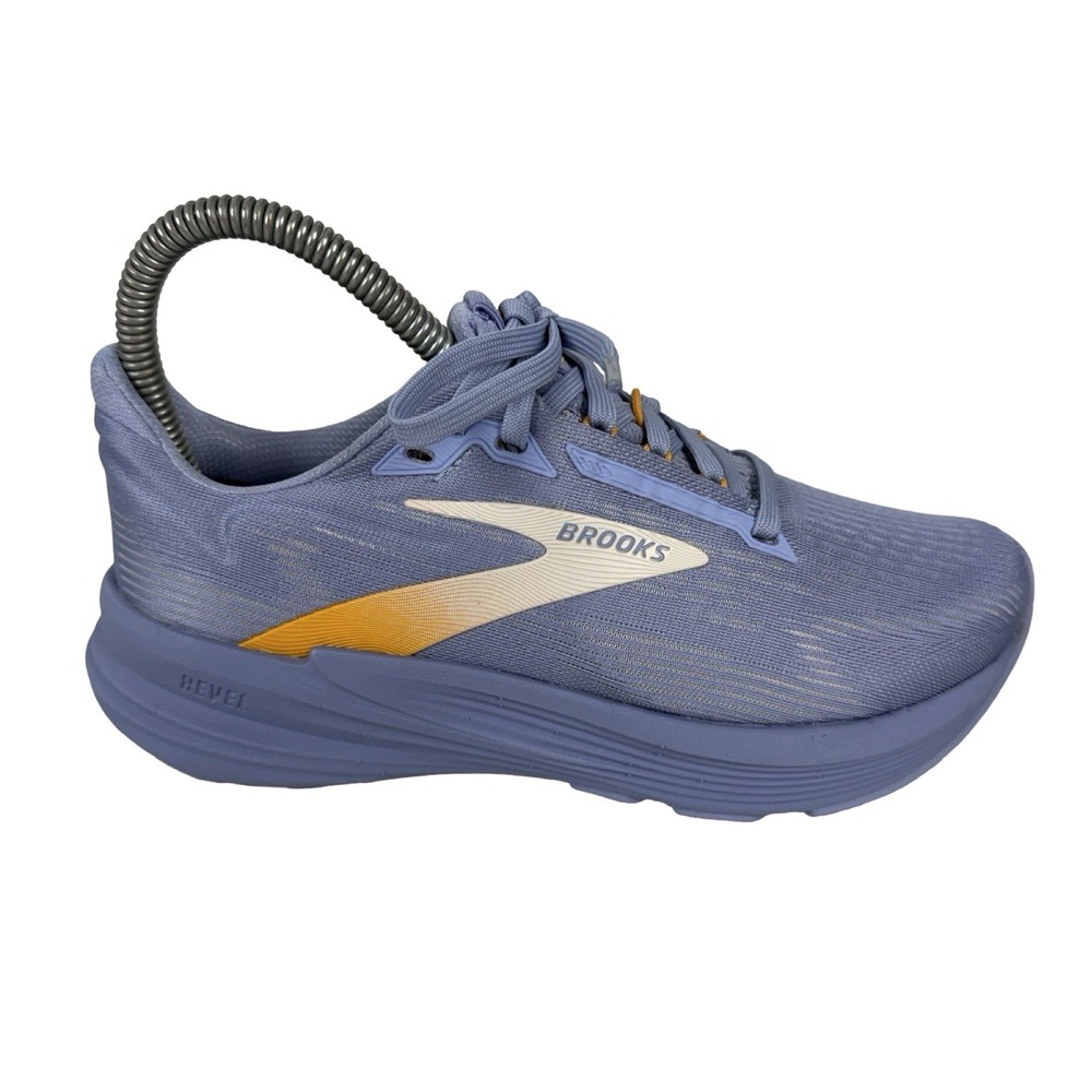 Brooks Revel 8 Womens US 5 Running Shoes Blue Heron Orange Sneaker Athletic Gym